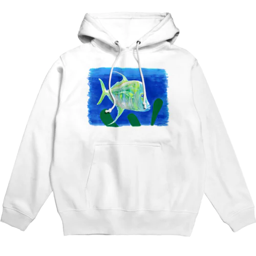 『シロガネアジ』 Hoodie