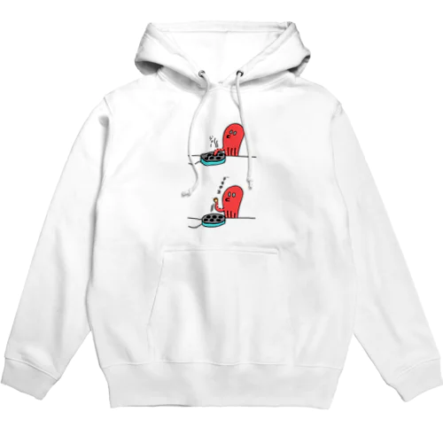 足を犠牲にタコ焼き Hoodie