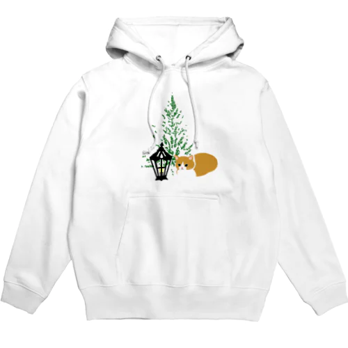 香箱座りねこ(グリーンツリー) Hoodie