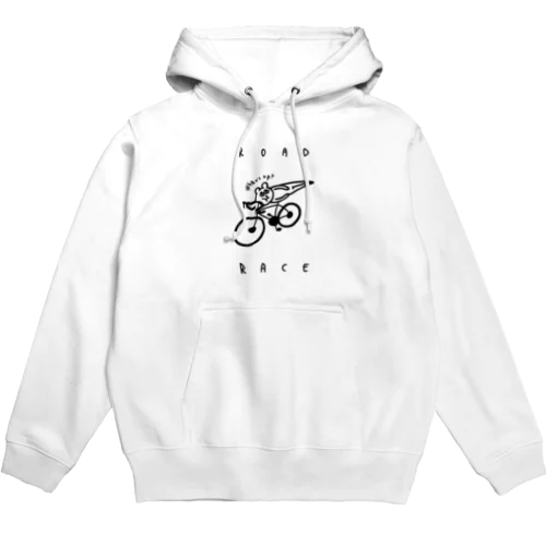 ロードレース・自転車　楽な体勢 Hoodie