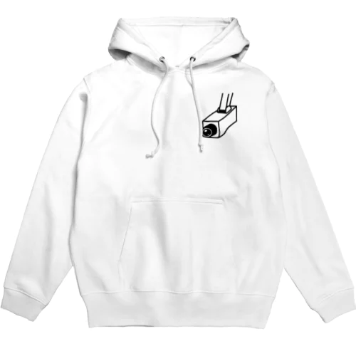 監視カメラ付き Hoodie