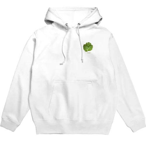 ワンポイントパクチー Hoodie