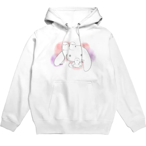 メンヘラうさぎとしまえなが Hoodie