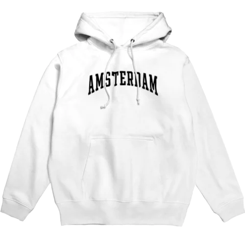 AMSTERDAM COLLEGE LOGO パーカー