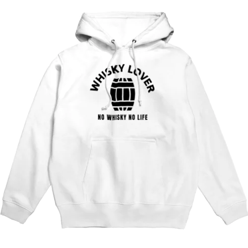 【期間限定】 WHISKY LOVER 【黒文字】 Hoodie