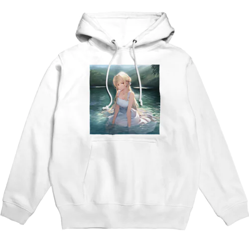 湖の少女 Hoodie