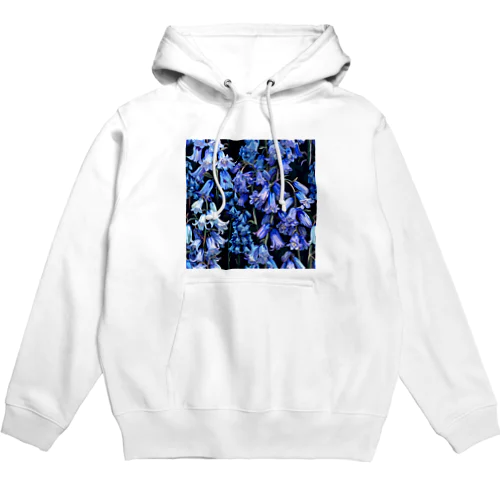 イラスト落ち着いた色合いのブルーベルの花２ Hoodie