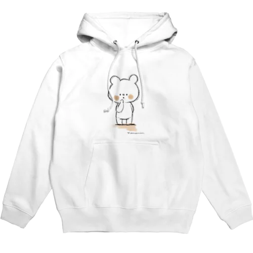 しろくまななみん ラフ画風 Hoodie