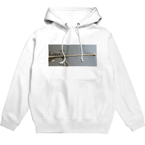 純白の銃身から「バレットM82」 Hoodie