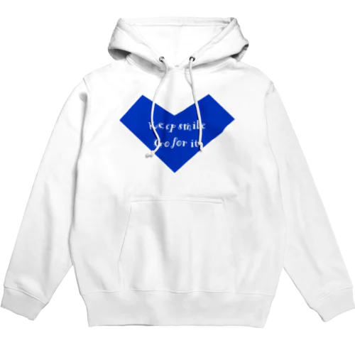 ブルーハートパーカー Hoodie