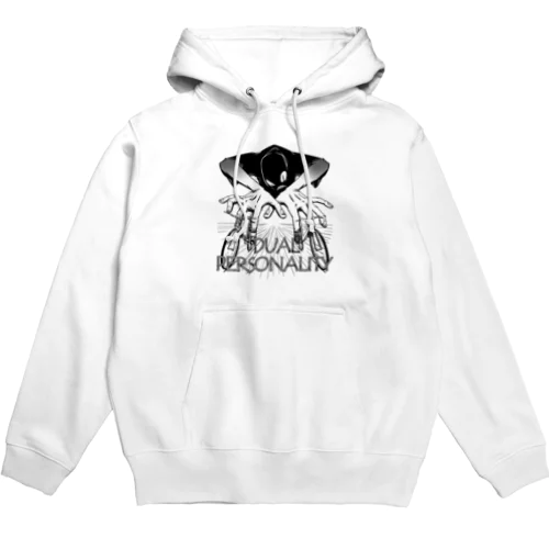 "DUAL PERSONALITY"(B&W) #1 Hoodie