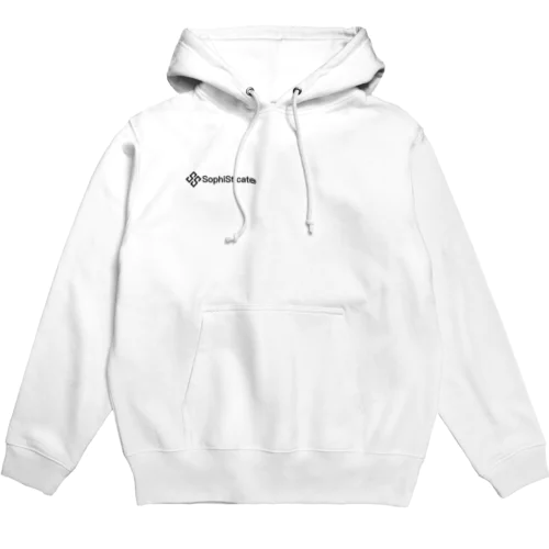 SophiSticate プルオーバーパーカー ホワイト/グレー Hoodie