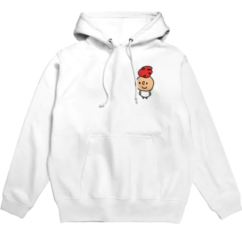 赤つぶっち Hoodie