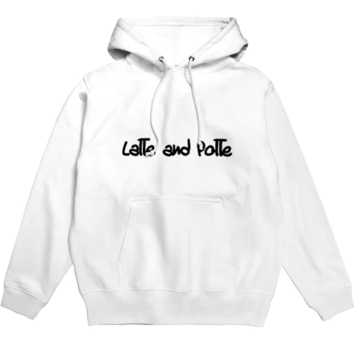 【パーカー】おしゃれなロゴ入り英文黒文字【フーディーン】 Hoodie