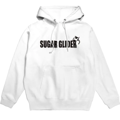 SUGAR GLIDER「フクロモモンガ」（黒文字） Hoodie