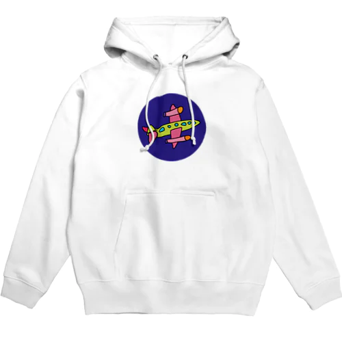 飛行機 Hoodie