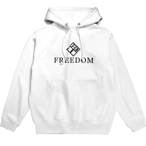 FREEDOM プルオーバーパーカー Hoodie