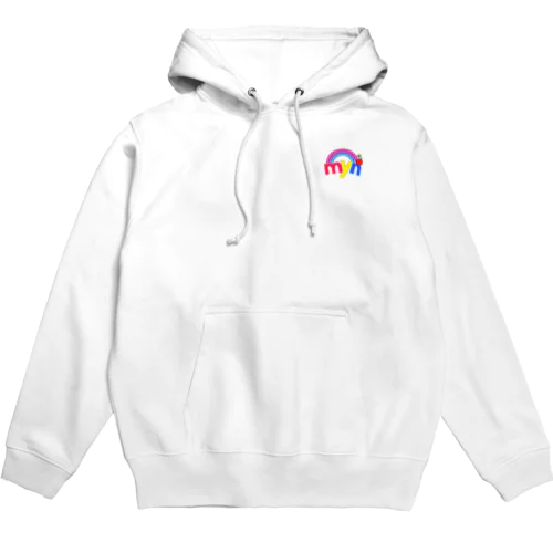 みゅんロゴプリント Hoodie