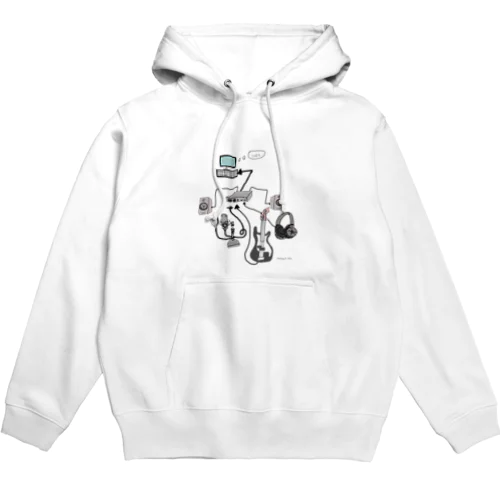 オーディオインターフェイスの繋ぎ方 Hoodie