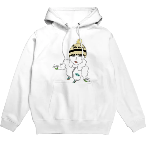 ストリート女のコ Hoodie