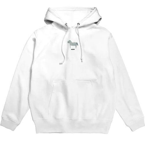 サラブレッド（芦毛） Hoodie