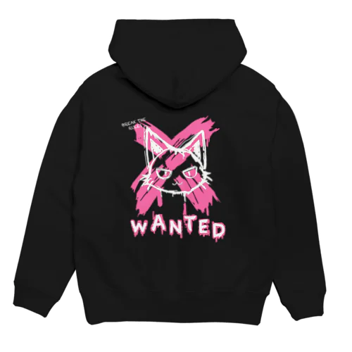 WANTED 猫 Hoodie