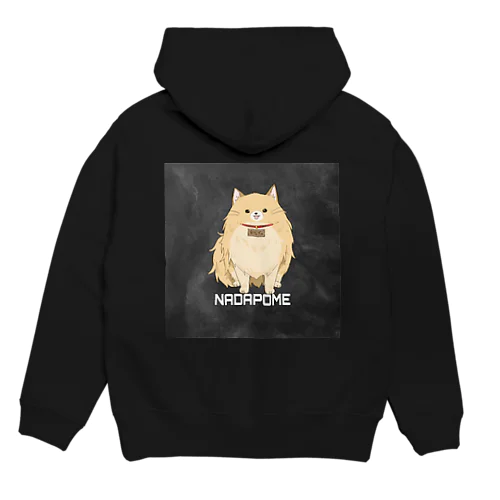 ポメバッチ(シンプルver)ワン Hoodie