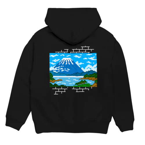 ドット絵の銭湯絵 Hoodie