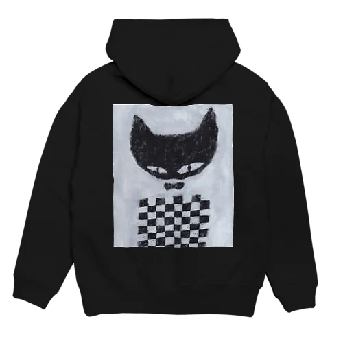 チェスと猫 Hoodie