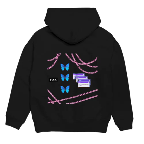 K9 Butterfly series2 Hoodie