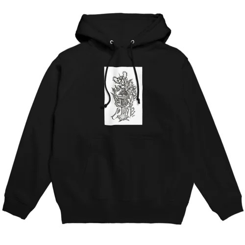 Be You, Give Love [隠れたメッセージ・愛の木・抽象画] Hoodie