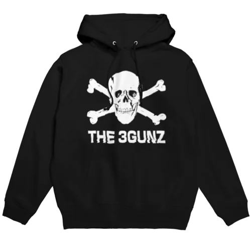 The3Gunz／ "Jolly Roger" Hoodie