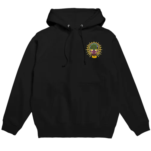 キャベツ教　パーカー（黒） Hoodie