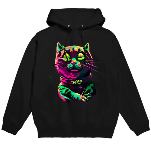 キショイサイバーパンクネコ Hoodie