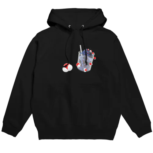 水分子飛び出し Hoodie