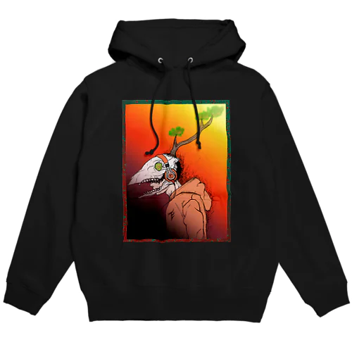 黄昏の鹿 Hoodie