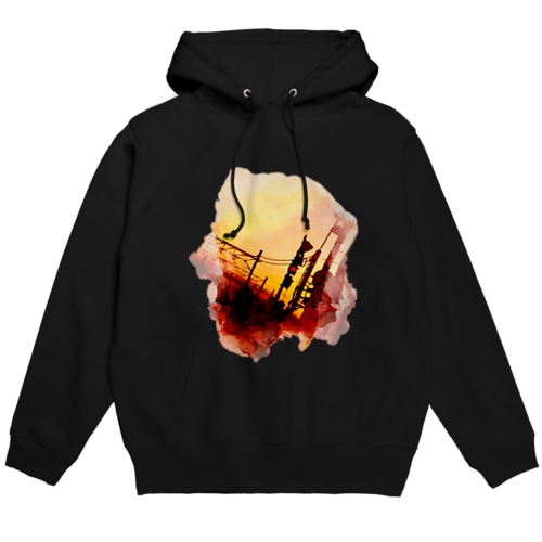 茜色の約束 Hoodie