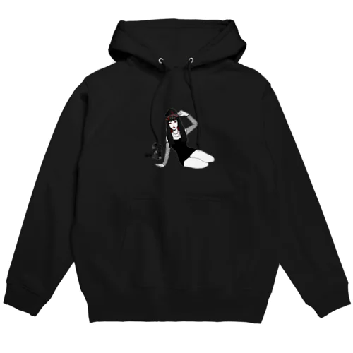 闇カワガール Hoodie