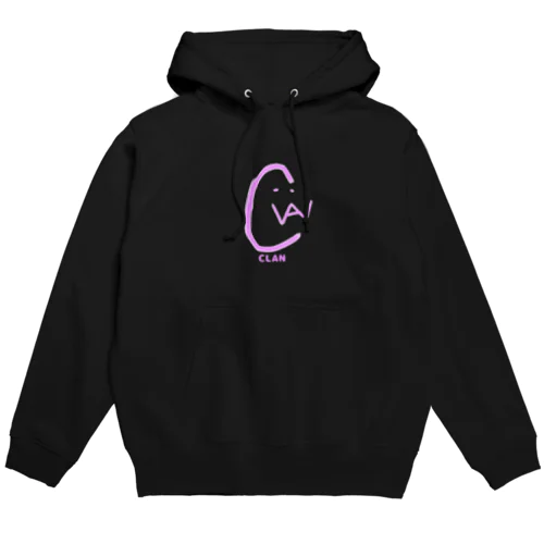 CLANロゴアイテム Hoodie