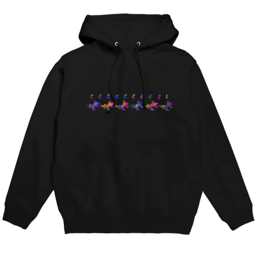 ヤモリ色々 Hoodie