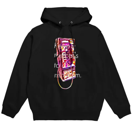 電話は最低限にして02 Hoodie