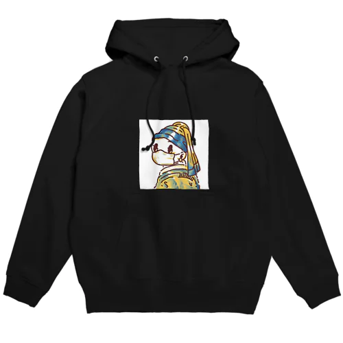 イマドキのターバンの少女。 Hoodie