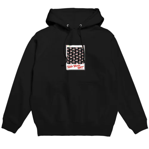 Hello world NFT 黒パーカー Hoodie