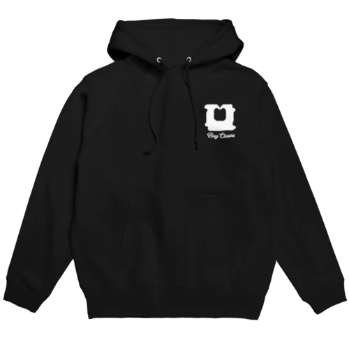 [☆両面] KEEP CALM AND BREAD CLIP [ホワイト] Hoodie