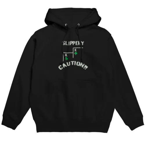 AKパーカー黒(Clover&Spade) Hoodie