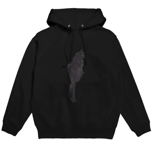 黒猫 Hoodie