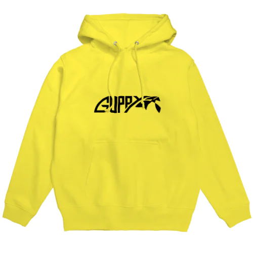 GUPPYロゴ(黒) Hoodie