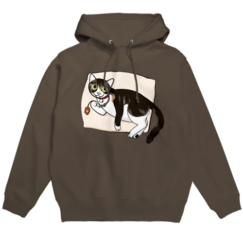 そこそこリアルねこ くつろぐにゃん02 Hoodie