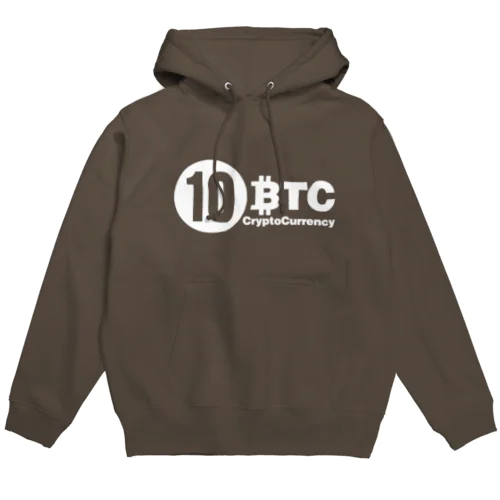 10BTC(White-Logo) Hoodie