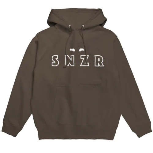 シュナウザー SNZR&まゆげ Hoodie